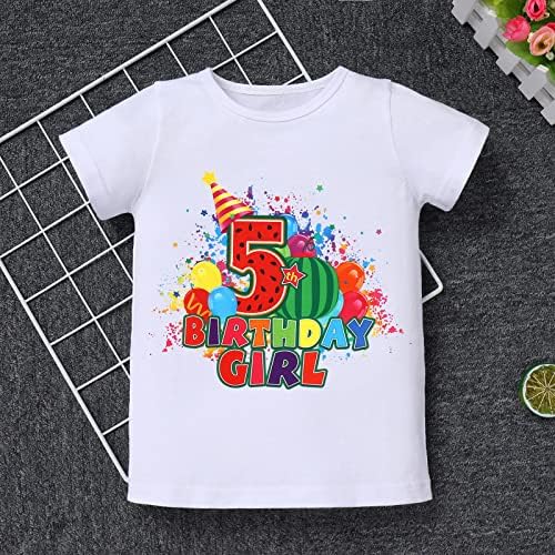 פעוט תינוק ילד יום הולדת/ילדת יום הולדת לקשת קשת חולצות רומפר חולצות לעוגה.