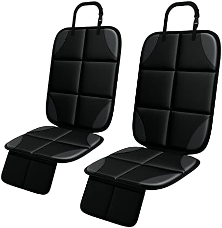 מגן מושב לרכב, MHO+כל 2 מגני מושב רכב אוטומטיים למושבי רכב לתינוק - מחצלת שומרי ישיבה גדולה
