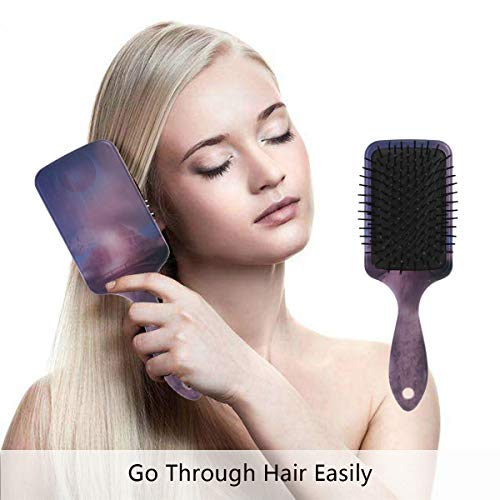 מברשת שיער של כרית אוויר של VIPSK, טירת ערפדים מוזרה צבעונית, עיסוי טוב מתאים ומברשת שיער מתנתקת