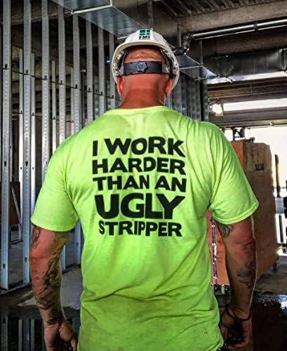 אחווה של עובדים חיוניים אמריקאים- חולצת עבודות בנייה בטיחות בטיחות