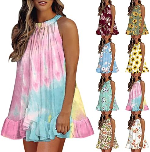 שמלת MIDI שרוול קצר לנשים, נשים בתוספת שמלת קיץ מידי בגודל שמלות אמצעיות זורמות שמלות שמש זורמות