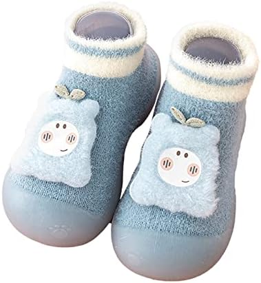 נעלי פעוטות פעוטות תינוקות נעליים פעוטות חורפיות תחתית רכה מקורה ללא הפחתה גרבי רצפה גרביים