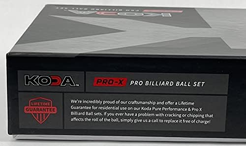 Koda Sports KBPX 2-1/4 תקנה פרו-X ביליארד וכדורי בריכה
